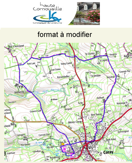 accs  la trace GPS de la randonne