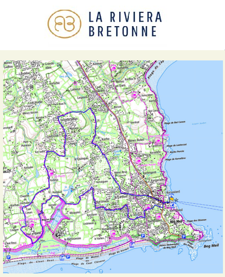 accs  la trace GPS de la randonne