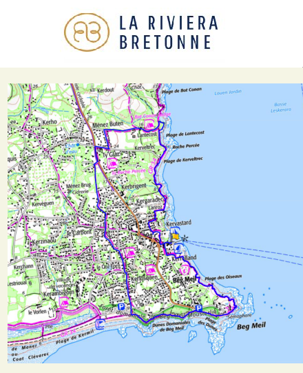 accs  la trace GPS de la randonne