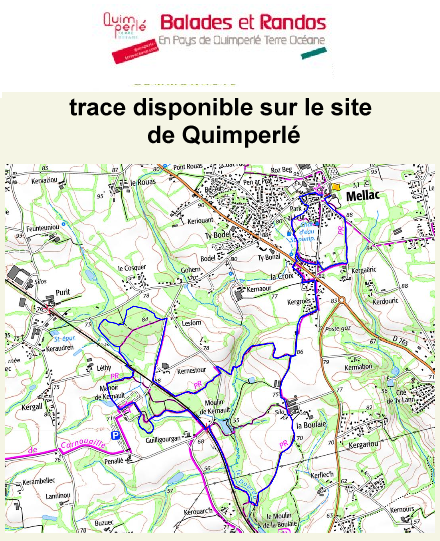 accs  la trace GPS de la randonne