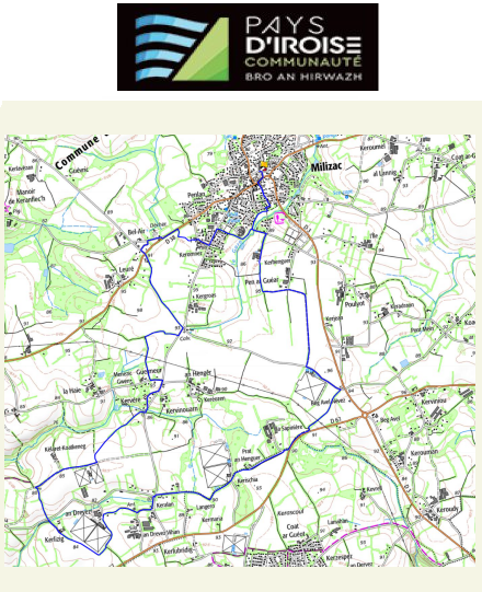 accs  la trace GPS de la randonne