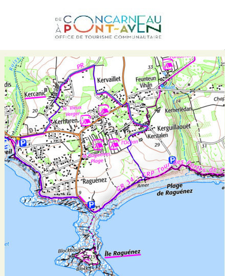accs  la trace GPS de la randonne