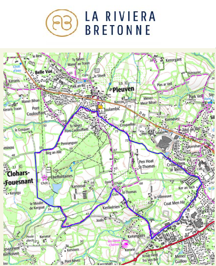 accs  la trace GPS de la randonne