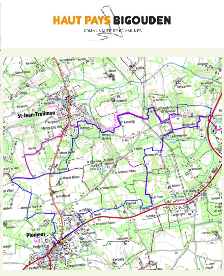accs  la trace GPS de la randonne