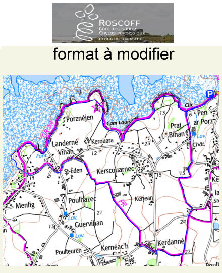 accs  la trace GPS de la randonne