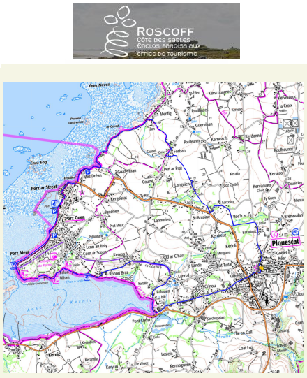 accs  la trace GPS de la randonne