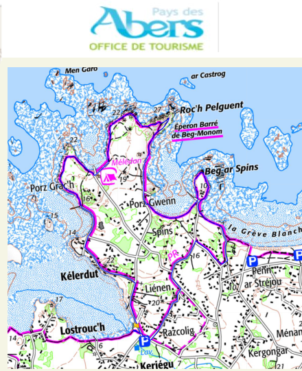 accs  la trace GPS de la randonne