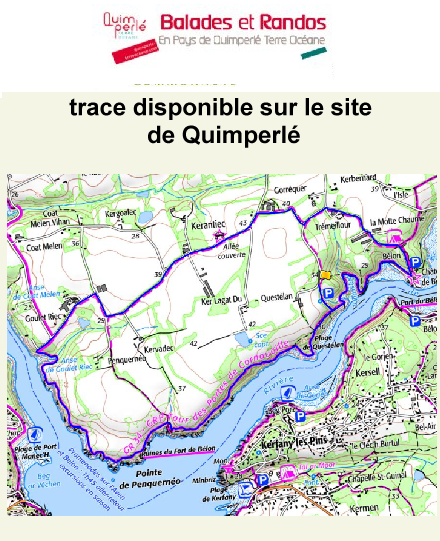 accs  la trace GPS de la randonne