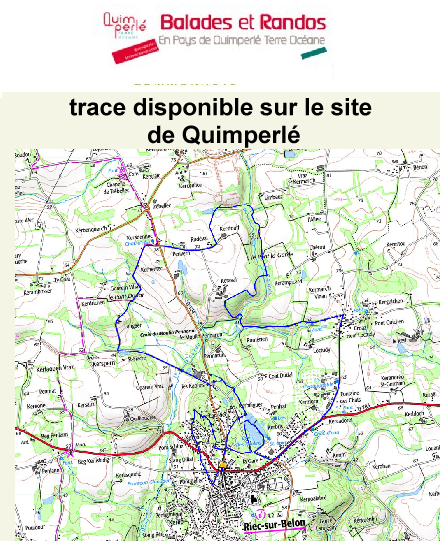 accs  la trace GPS de la randonne