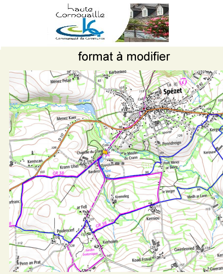 accs  la trace GPS de la randonne