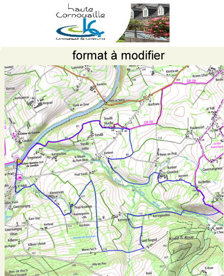 accs  la trace GPS de la randonne