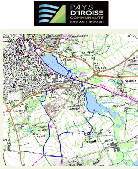 accs  la trace GPS de la randonne