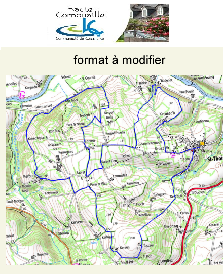 accs  la trace GPS de la randonne