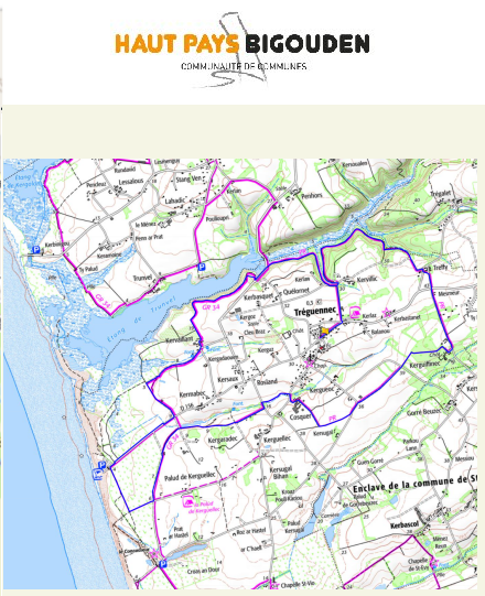 accs  la trace GPS de la randonne