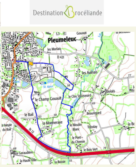 accs  la trace GPS de la randonne