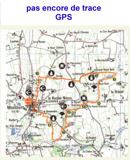 accs  la trace GPS de la randonne