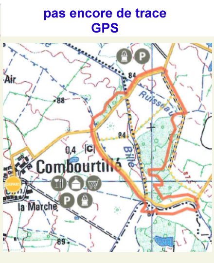 accs  la trace GPS de la randonne