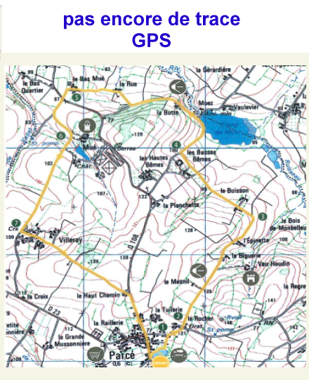 accs  la trace GPS de la randonne