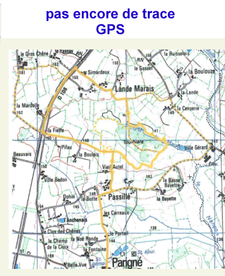 accs  la trace GPS de la randonne