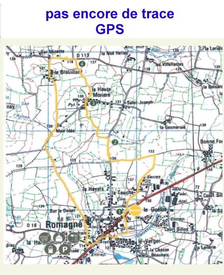 accs  la trace GPS de la randonne