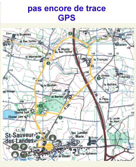 accs  la trace GPS de la randonne
