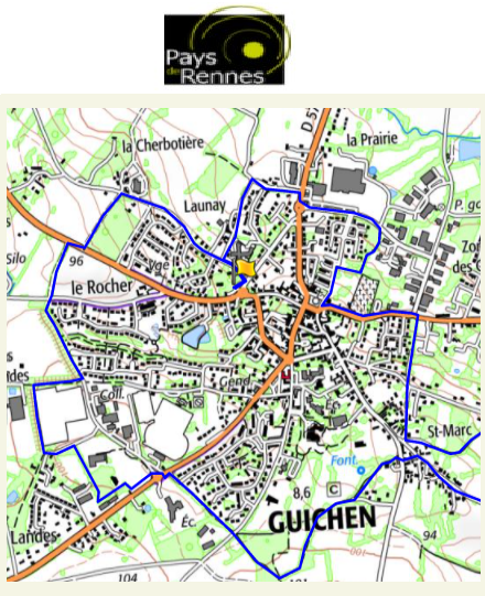 accs  la trace GPS de la randonne