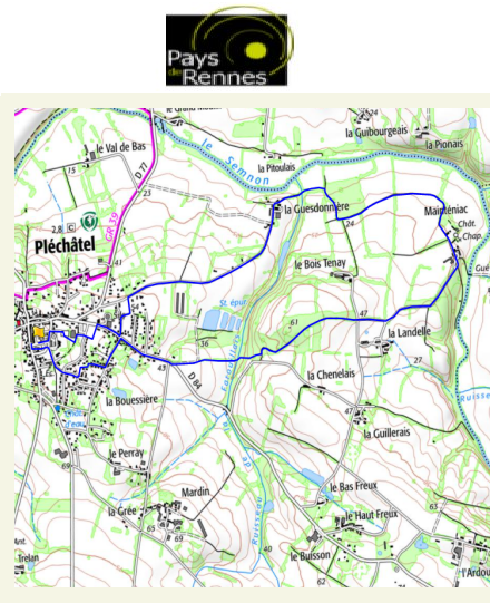 accs  la trace GPS de la randonne