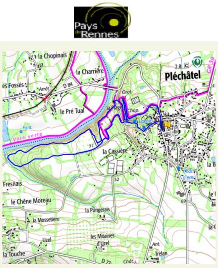 accs  la trace GPS de la randonne