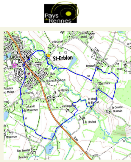 accs  la trace GPS de la randonne