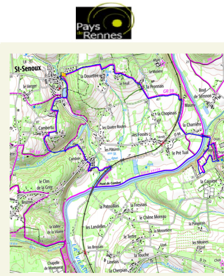 accs  la trace GPS de la randonne