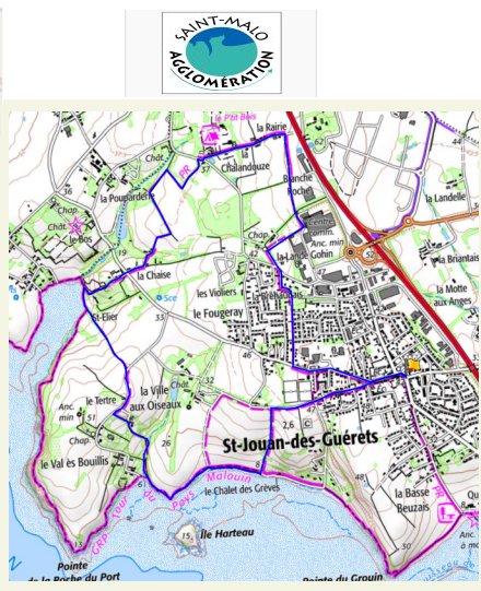 accs  la trace GPS de la randonne