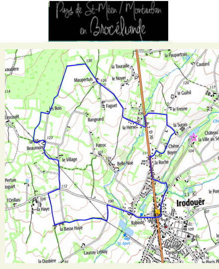 accs  la trace GPS de la randonne
