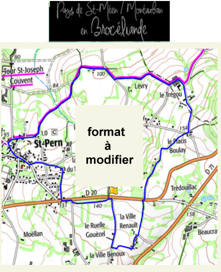 accs  la trace GPS de la randonne