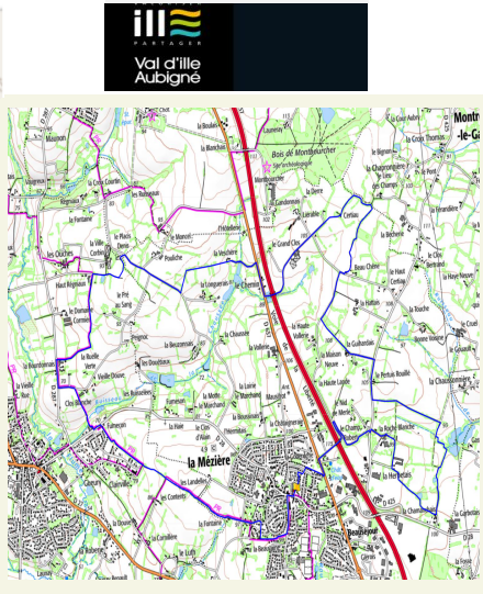 accs  la trace GPS de la randonne