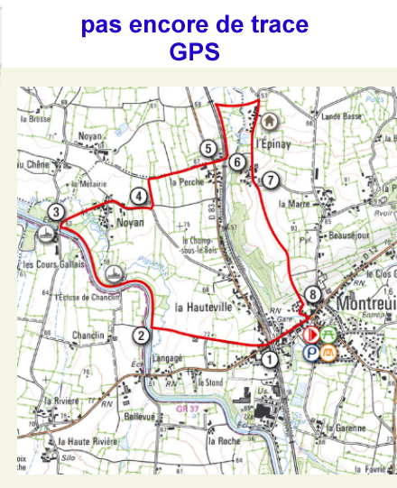 accs  la trace GPS de la randonne